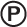 P symbol gif image